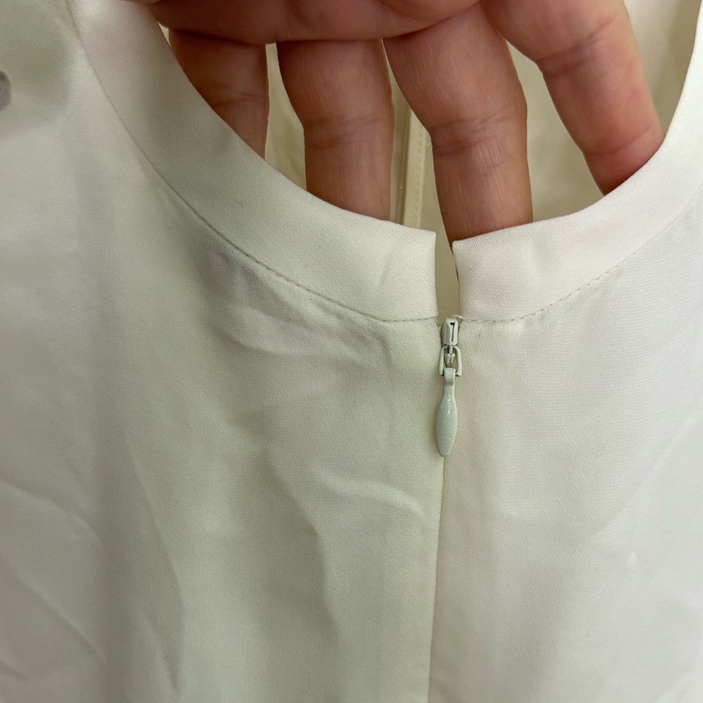 ACNE STUDIOS White Marlow Sable Dress - Picture 9 of 15